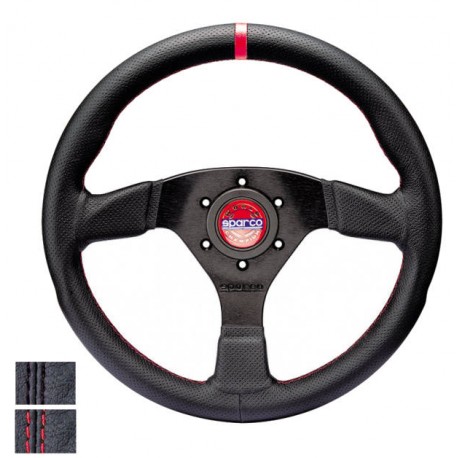 Volant Sparco R383 Champion Cuir Plat