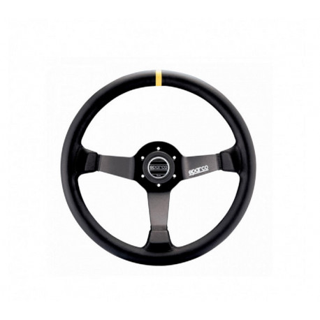 Volant Sparco R345 Peau Retournée Noir