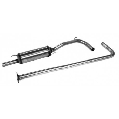 Ligne Groupe N Inox Renault Clio 1.8 16S