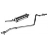 Ligne Groupe N Inox Volkswagen Golf 1 1.6 GTi 45mm