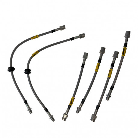 Kit Flexible de Frein Goodridge VK6 TUV Fiat 500 Abarth Après 2008