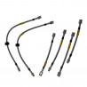 Kit Flexible de Frein Goodridge VK6 TUV Fiat 500 Abarth Après 2008
