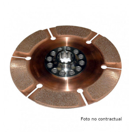 Disque d'embrayage Rigide AP RACING 228mm diam.21.1 x 18 cannelures 