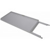 Table acier pliant grise