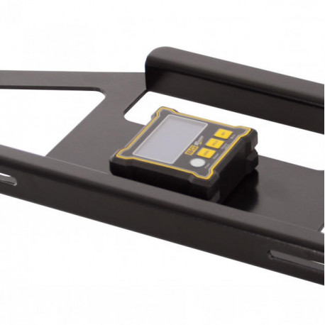 Jauge de carrossage en aluminium peint livré avec le niveau digital R-304