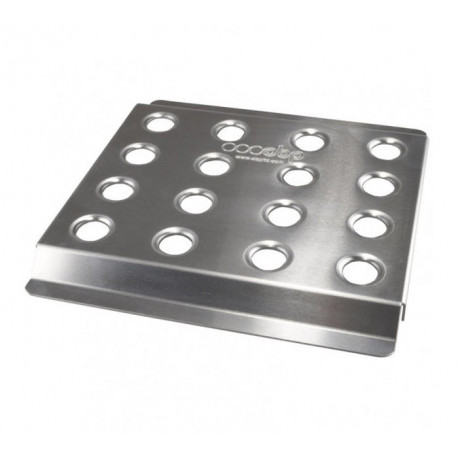 Repose-pieds Pilote Aluminium Plat OBP 