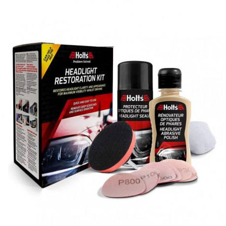 Kit Rénovateur Optique De Phare Holts