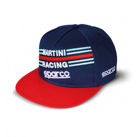 Casquette Visière Plate Sparco Martini Racing