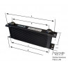 Radiateur Huile Setrab 34 Rangées M22x150