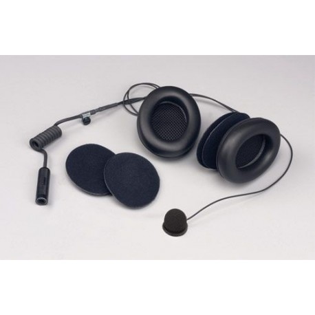 Kit Micro / Hauts Parleurs Stilo avec Coquilles Casque Intégral Ecouteurs