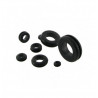 Passe-cloison Caoutchouc 6.4mm (Pièce)