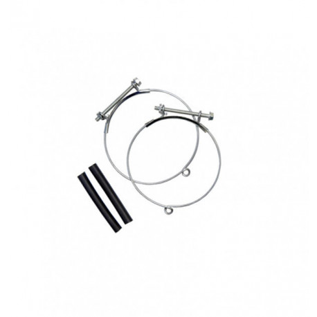 Colliers Revotec Pour Gaine De Ventilation Diamètre 63mm (La Paire)