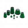 Filtre À Air Conique Green filter Diamètre Sortie 90mm, Cone 140x100mm Hauteur 130