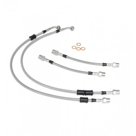 Kit de 4 Flexibles De Frein Goodridge pour Peugeot 205 Tous Modèles Sauf Gti & Rallye