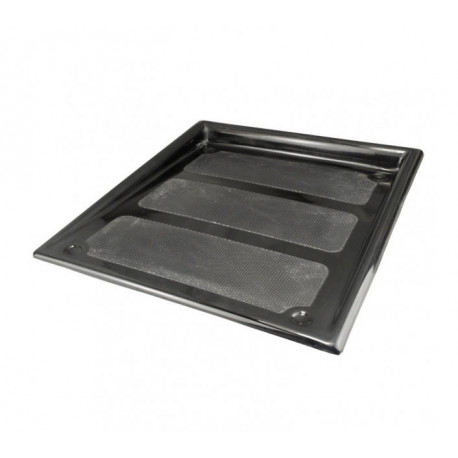 Plancher Pilote Noir GRP OBP 405x440mm