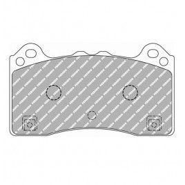 Plaquettes de frein Ferodo DS2500 avant pour Ford Focus 2.3 RS AWD 07.15 - étrier Brembo
