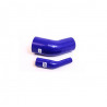 Réducteur en Silicone coudé à 45° 51-45mm Bleu