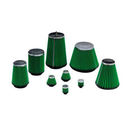 Filtre À Air Conique Green Filter Diamètre Sortie 80mm, Cone 140x100mm Hauteur 150