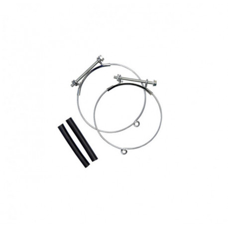 Colliers Revotec Pour Gaine de Ventilation Diamètre 51mm (la paire)