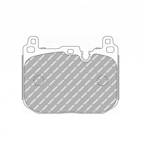 Plaquettes de Frein Ferodo DS Uno Avant pour BMW 1 Series 114 D 10.12 - Etrier Brembo