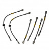 Kit Flexibles de Frein Goodridge VK6 BMW E36 tous modèles + M3 Noir