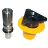 Moyeu FIA Escamotable Cannelé SPA Design 3 trous