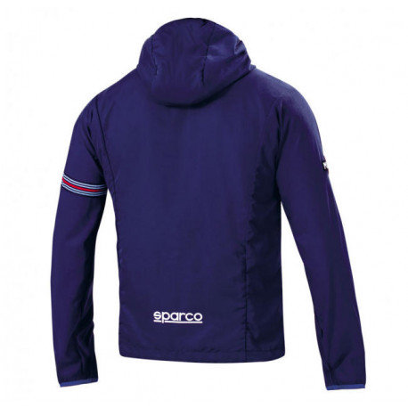 Veste Coupe-vent Homme Sparco Bleu Taille M - Motorsport - Neuf