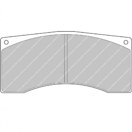 Plaquettes de Frein Ferodo DS1.08 Avant pour Citroën DS3 1.6 THP 155 01.13 - Étrier Alcon