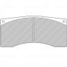 Plaquettes de Frein Ferodo DS1.08 Avant pour Citroën DS3 1.6 THP 155 01.13 - Étrier Alcon