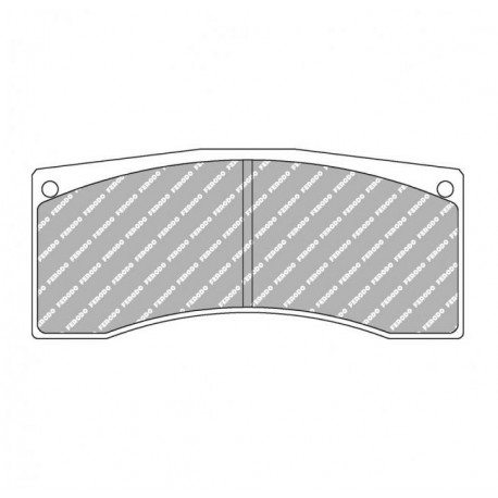 Plaquettes de Frein Ferodo DS30.12 Avant pour Ford Fiesta 1.6 R5 Rally (asphalt & gravel) 01.13 - Etrier Ap Racing
