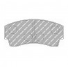 Plaquettes de Frein Ferodo DS1.11 Avant pour Peugeot 206 1.6 XS Coupe 01.02 -