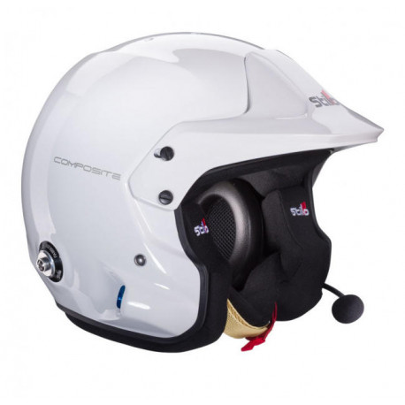 Casque Stilo Venti Trophy Plus Composite Blanc Intérieur Noir