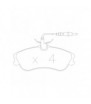 Plaquettes de frein GT2I Club avant Peugeot 306 HDI/S16