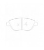 Plaquettes de frein GT2I Club avant Peugeot 206 RC 2,0 16V