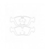 Plaquettes de frein GT2I Race avant pour BMW 3 Series 316i 09.90 - 12.98