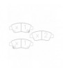Plaquettes de frein GT2I Race avant HONDA CIVIC (EG-EK) 1.6i 16V VTi 160 hp 185 hp 91-01
