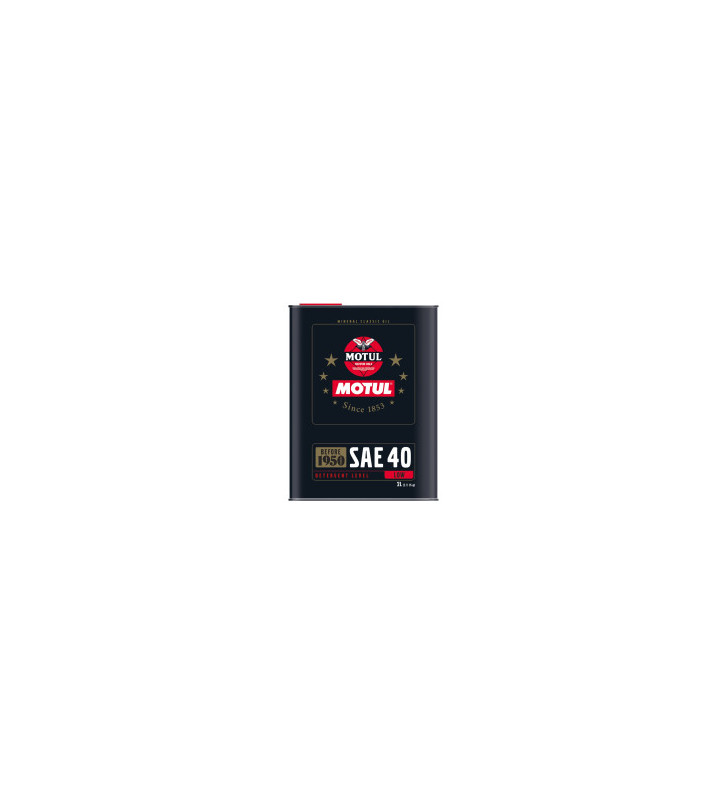 Huile moteur MOTUL SAE 40 - bidon de 2L