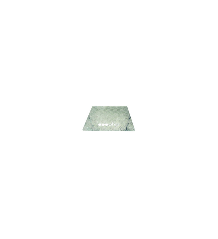 Plancher repose-pieds aluminium plat OBP 312x365x3mm