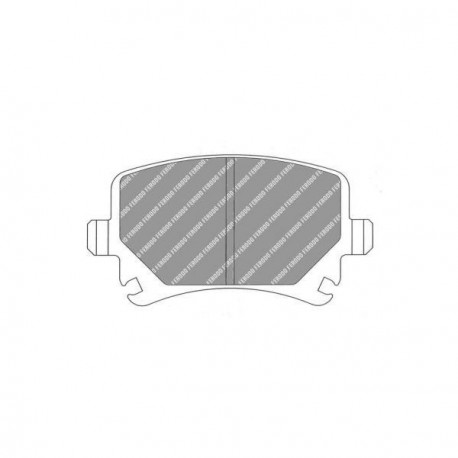 Plaquettes de Frein Ferodo DS2500 Arrière Volkswagen Golf 5 Tous les Modèles