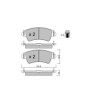 Plaquettes de frein GT2i Club Avant pour PEUGEOT 306 1.8i 16V, 2.0 HDi, 2.0i 16V 132 hp 1997-02 - Etriers de frein Bosch 