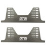 Kit fixations latérales GT2i Team aluminium (la paire)