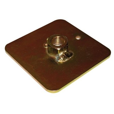 Plaque à Souder pour Fixer des Oeillets 7/16° 3mm