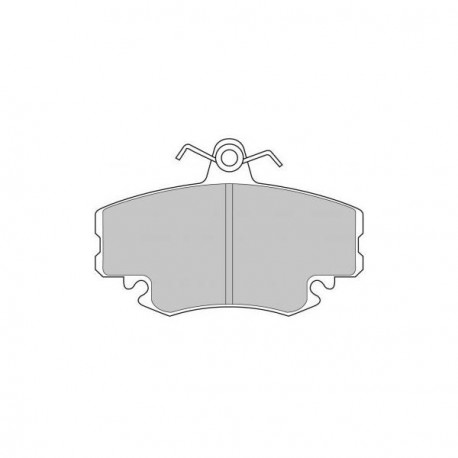 Plaquettes de Frein Ferodo DS3000 Avant Peugeot 205 / 309 Renault Clio / R5 GT Turbo