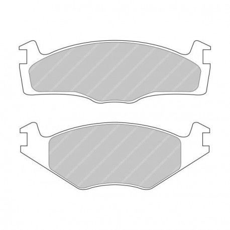 Plaquettes de Frein Ferodo DS3000 Avant Volkswagen Golf 2 GTI 16S