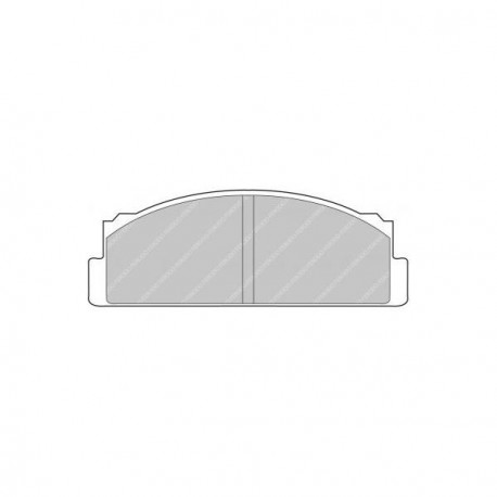 Plaquettes de Frein Ferodo DS3000 Avant Fiat 127 / Autobianchi A 112 Abarth