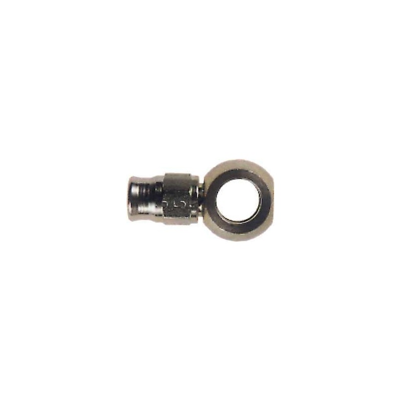 Raccord Banjo Universel Pour Voiture - 10mm ID, 7.5mm OD - Lot De 8 Pièces (adaptateur, Vis, Rondelles) - Argent
