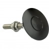 Push clip 44mm Longueur 75mm aluminium noir