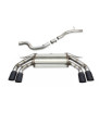 Catback +tube centre dir 2x90x70 XR BKMat Cupra Ateca 2,0TSI 4drive 23-26
