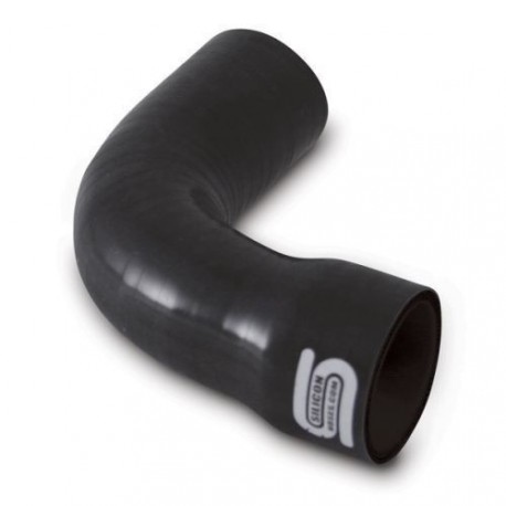 Coude Réducteur Silicone Silicon Hoses 32-25mm 90° Noir