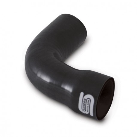 Coude Réducteur Silicone Silicon Hoses 63-57mm 90° Noir